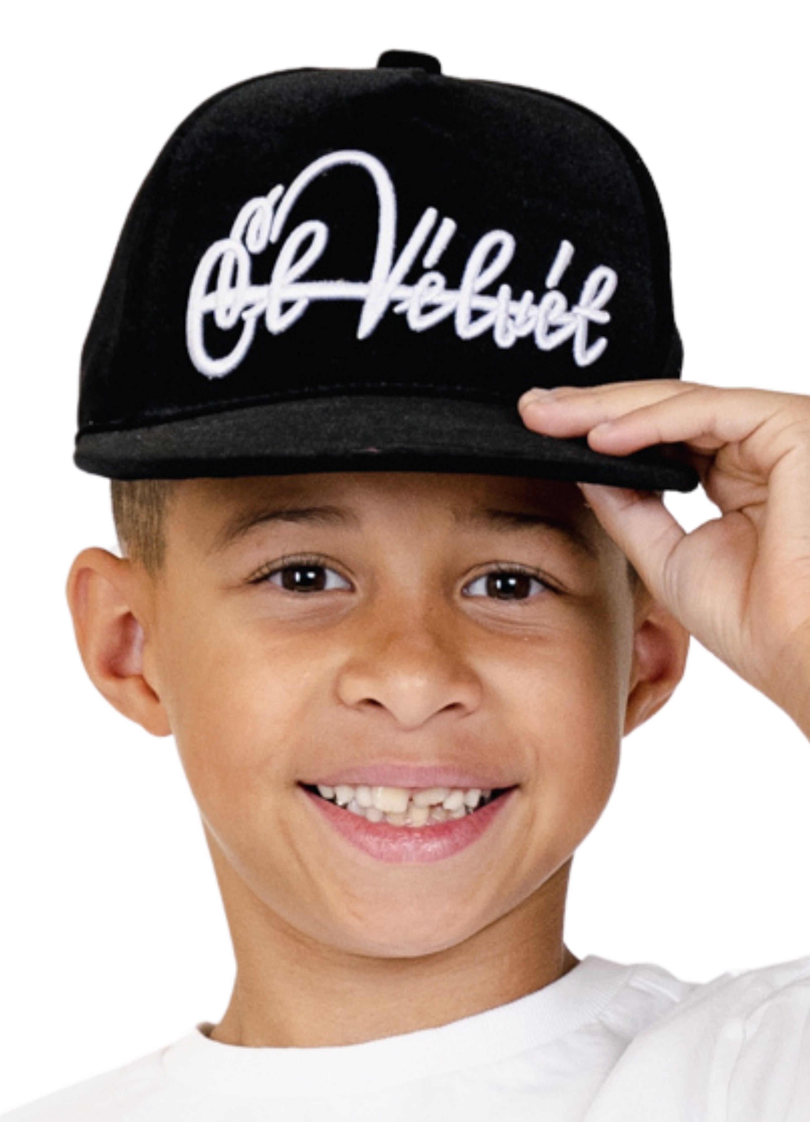 KIDS Black Velvet Cap